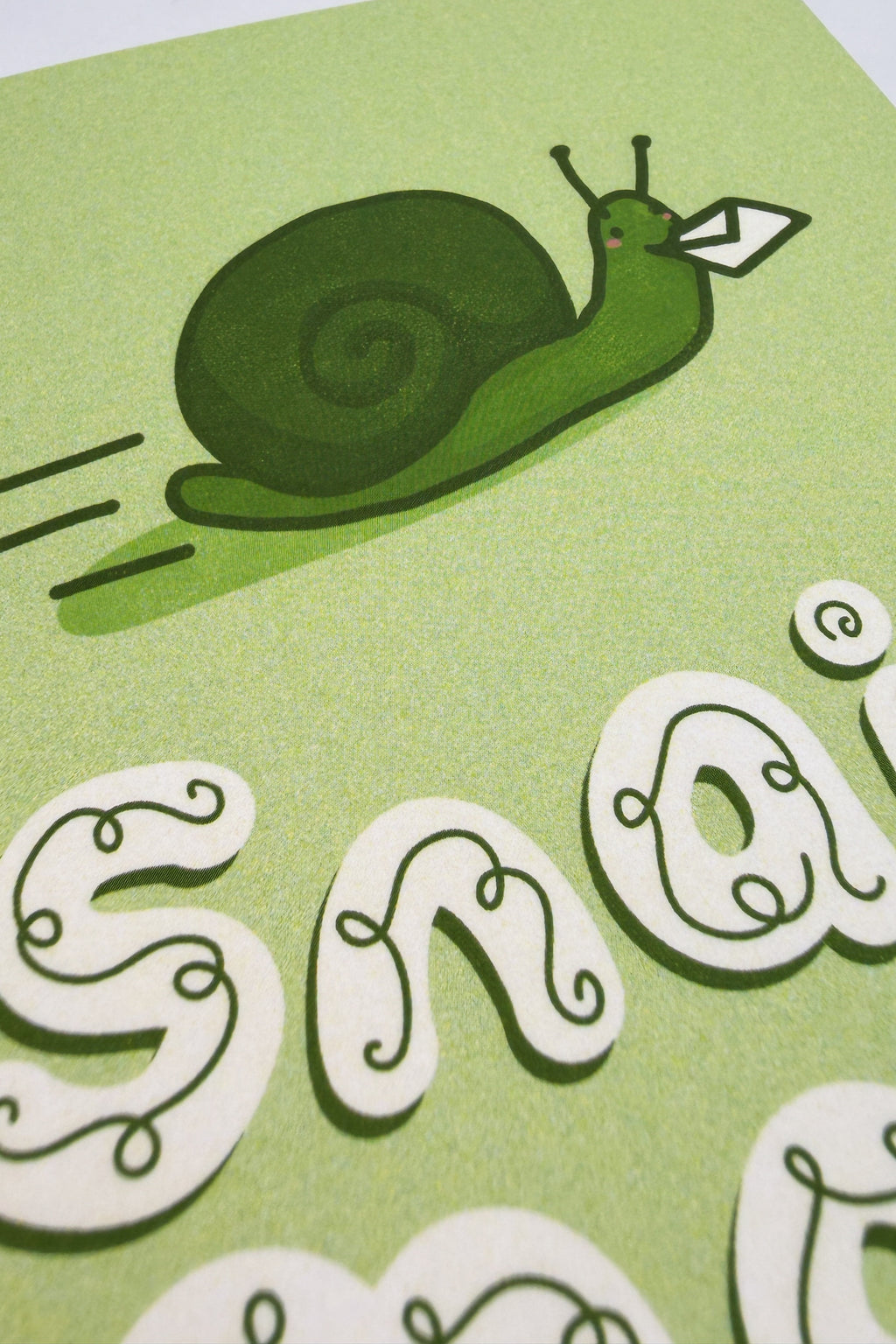Snail Mail Greeting Card