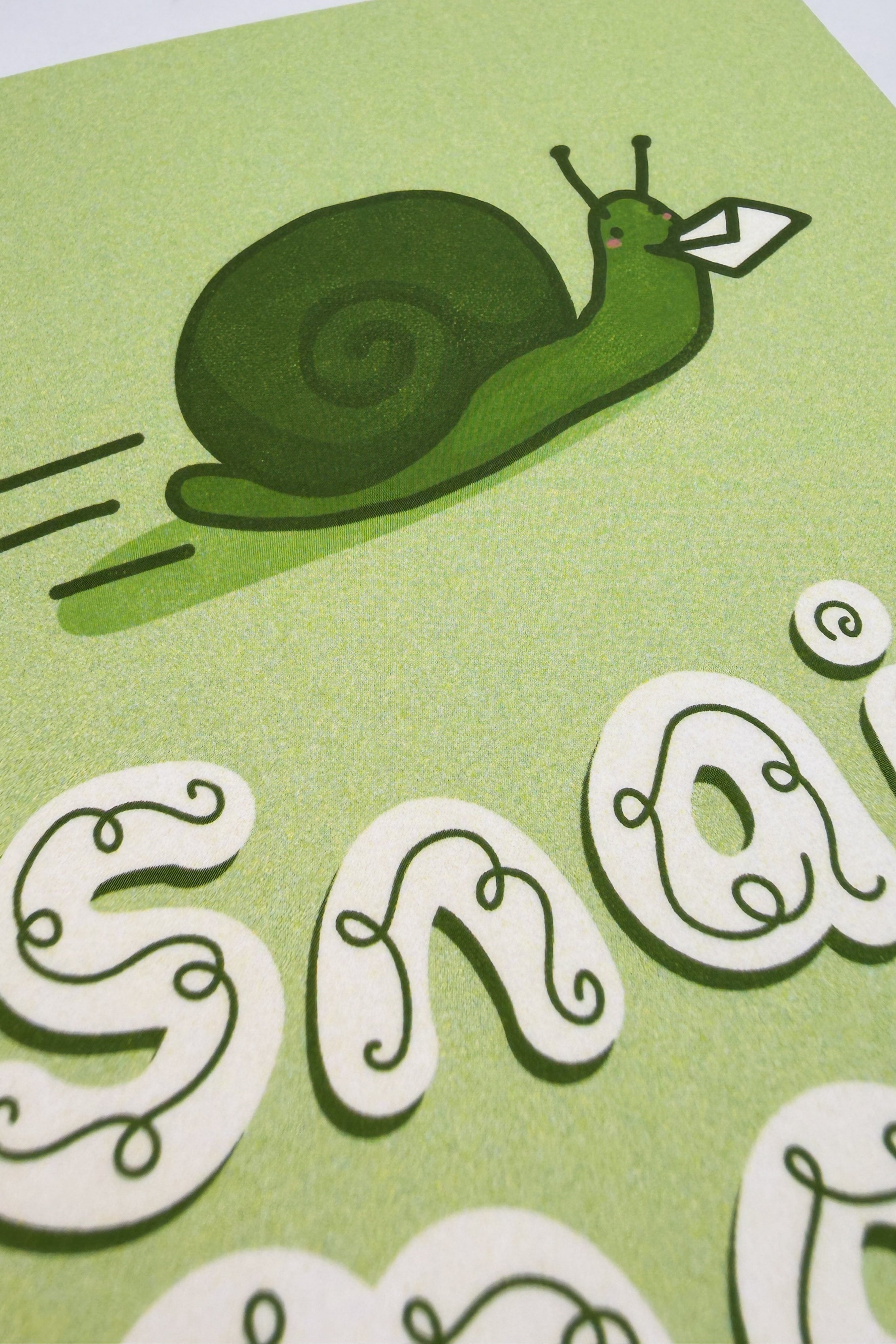 Snail Mail Greeting Card