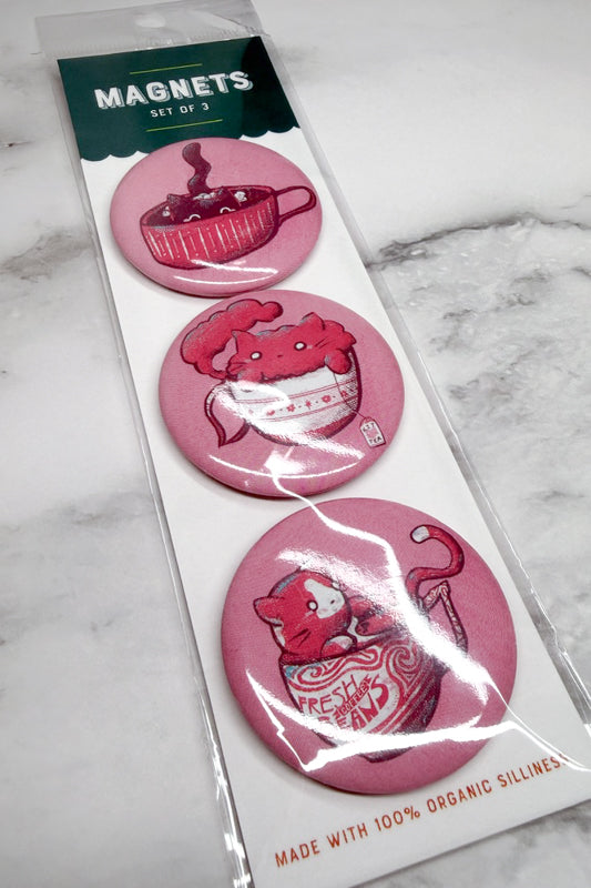 Kit-Tea Cats - Magnet Set