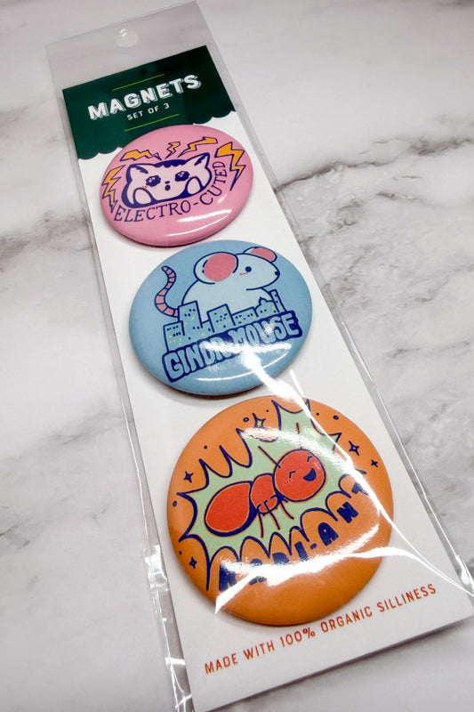 Punny Animals - Magnet Set