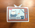 Mews Anchor Cats - Vinyl Sticker