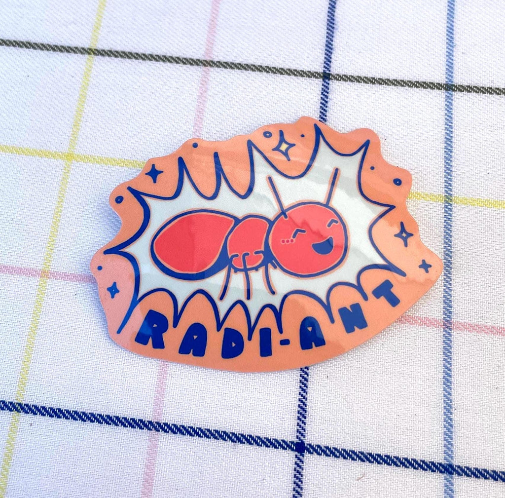 Radi-Ant Vinyl Sticker