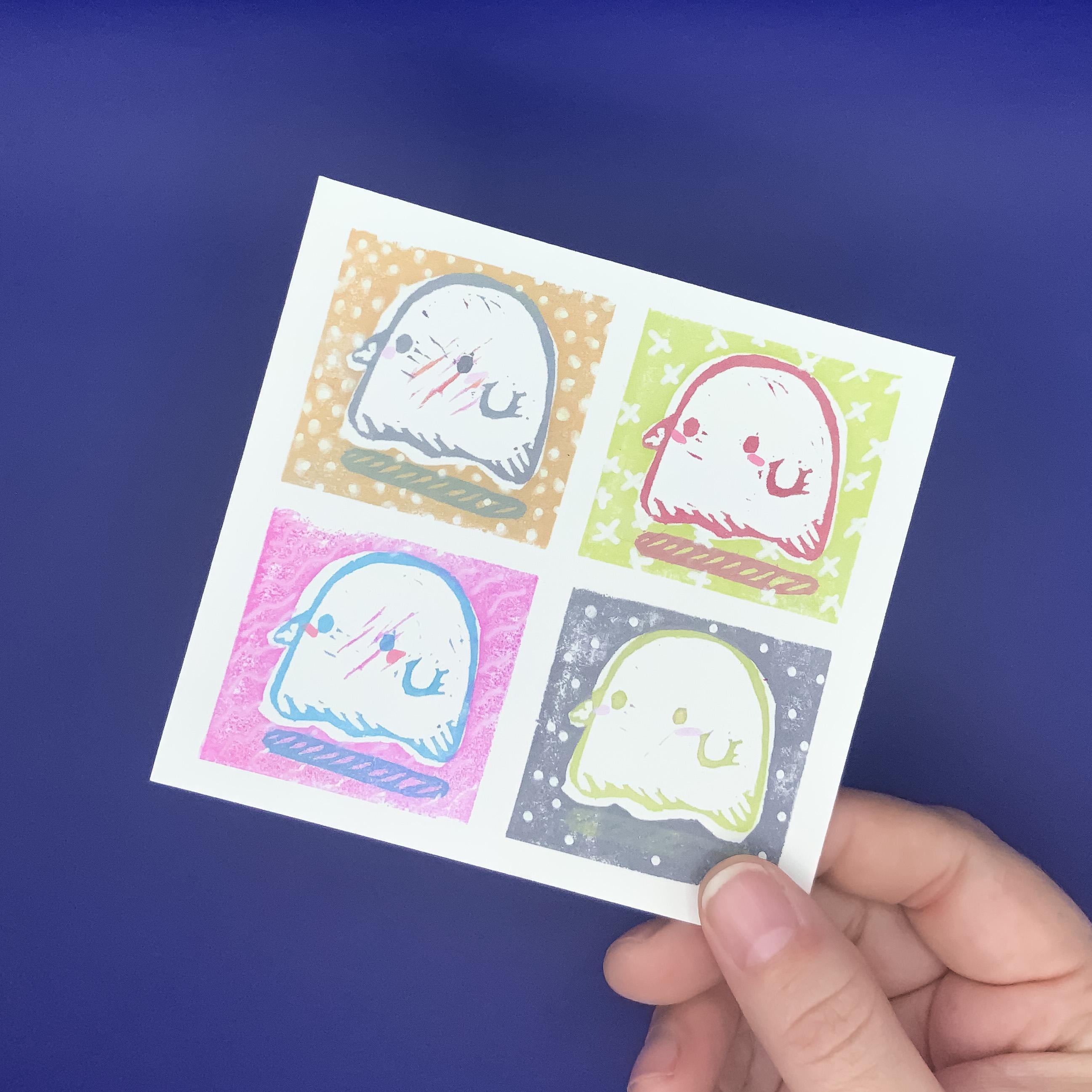 Little Ghosties - Mini Print