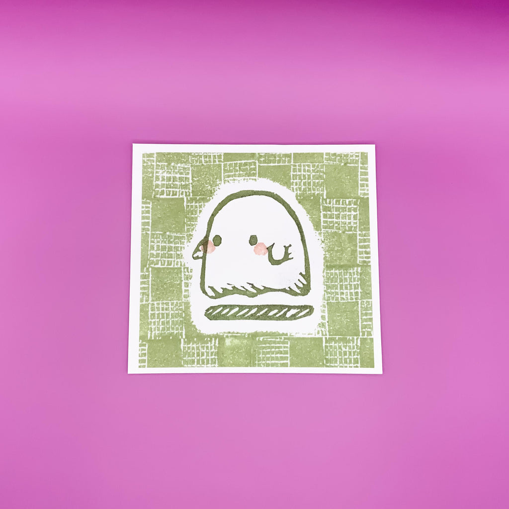 Lil' Ghost - Mini Print