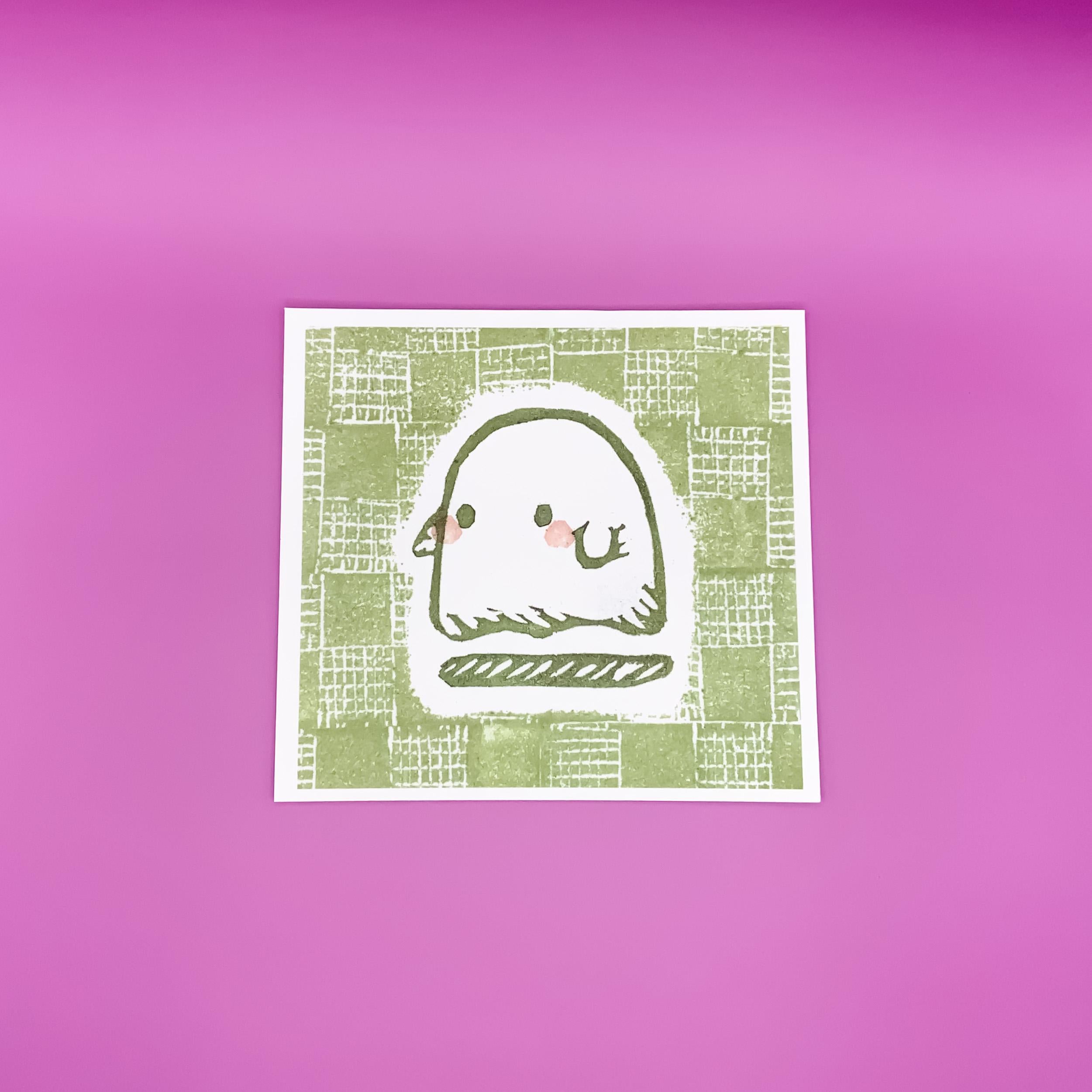 Lil' Ghost - Mini Print