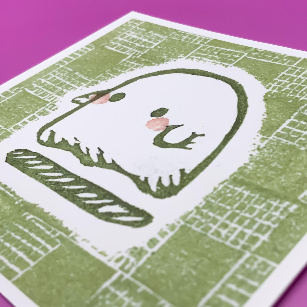 Lil' Ghost - Mini Print