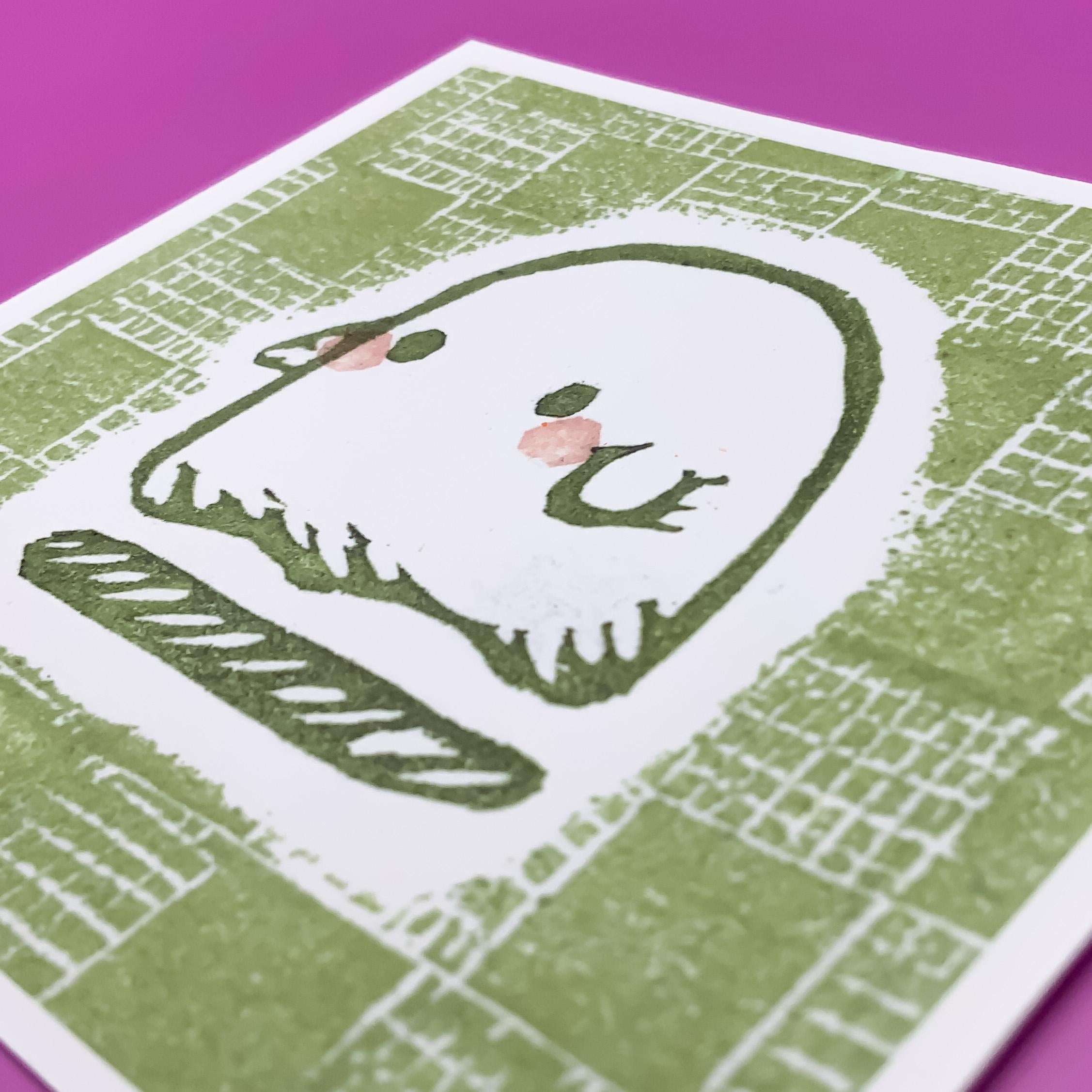 Lil' Ghost - Mini Print