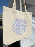 Circle of Cats Canvas Tote