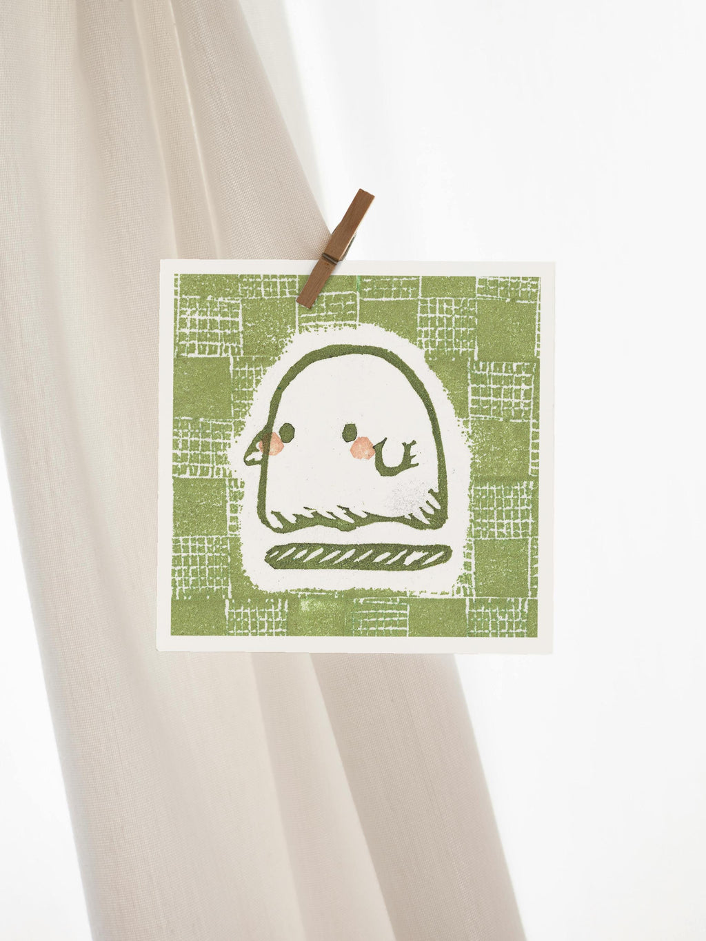 Lil' Ghost - Mini Print