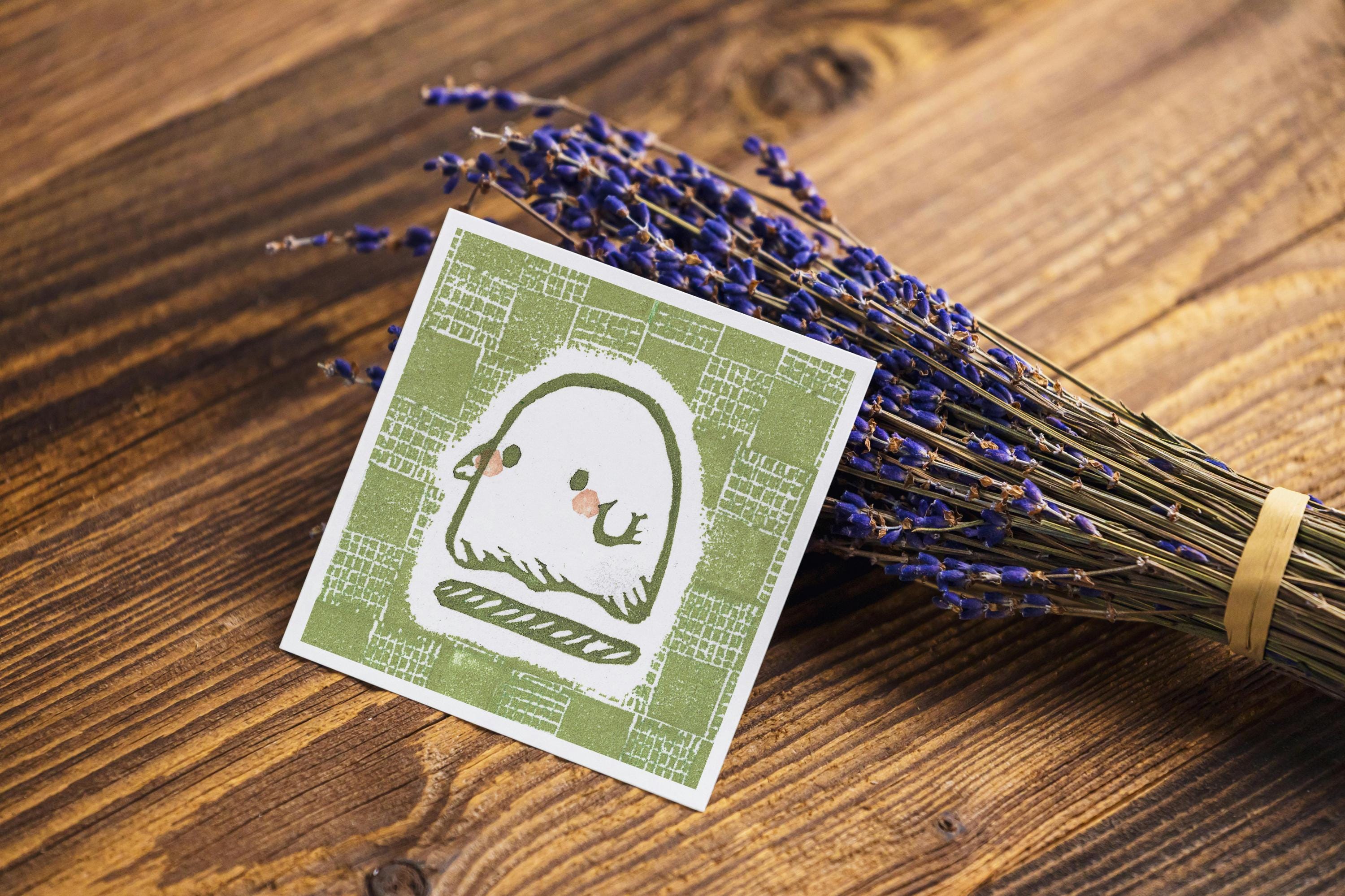 Lil' Ghost - Mini Print