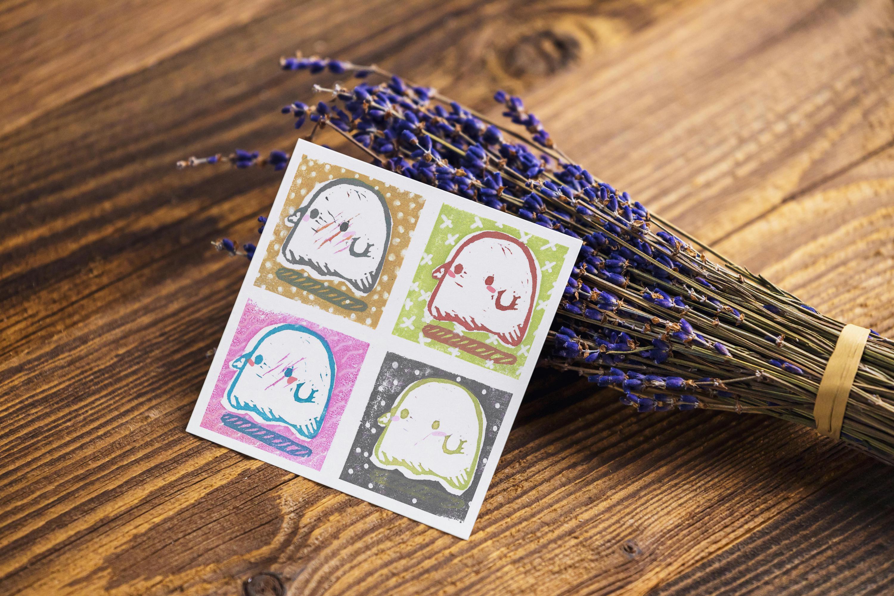 Little Ghosties - Mini Print