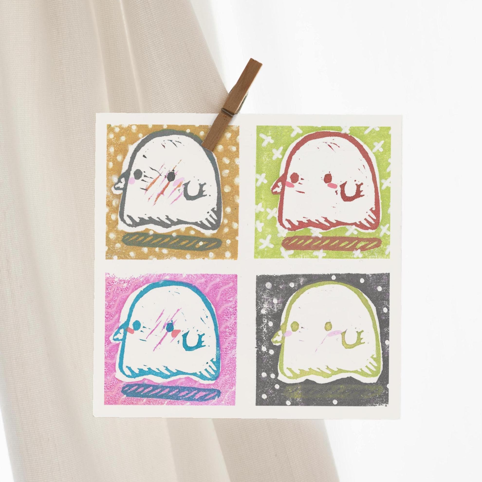 Little Ghosties - Mini Print