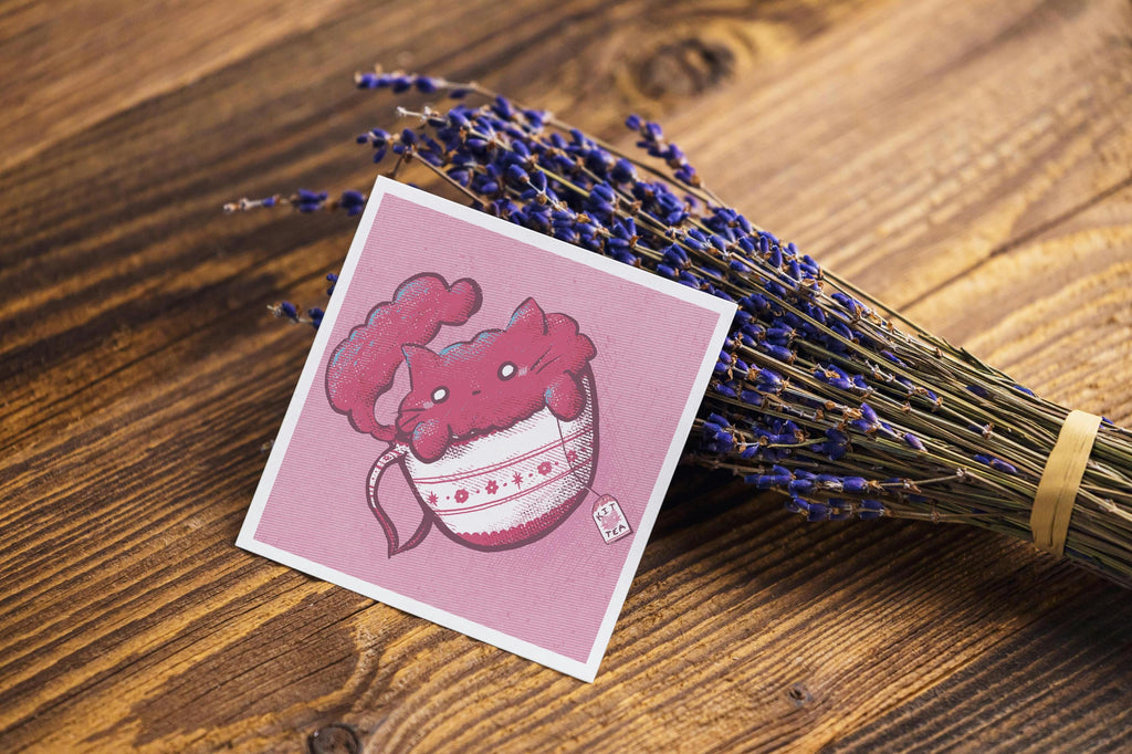 Kit-Tea Mini Print