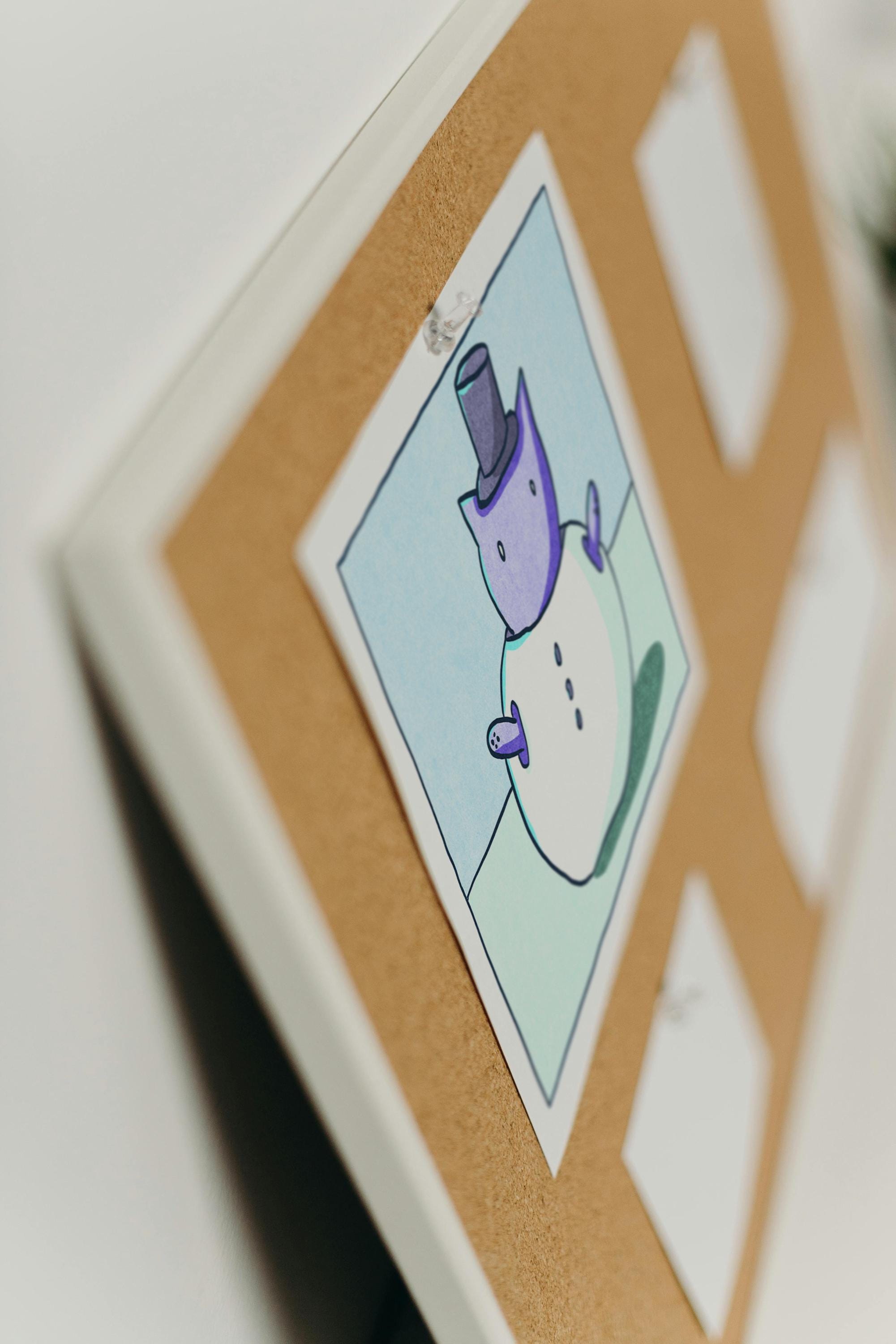Seasons Cat - Winter - Mini Print