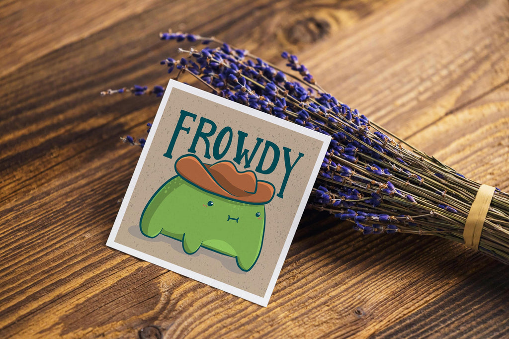 Frowdy Mini Print