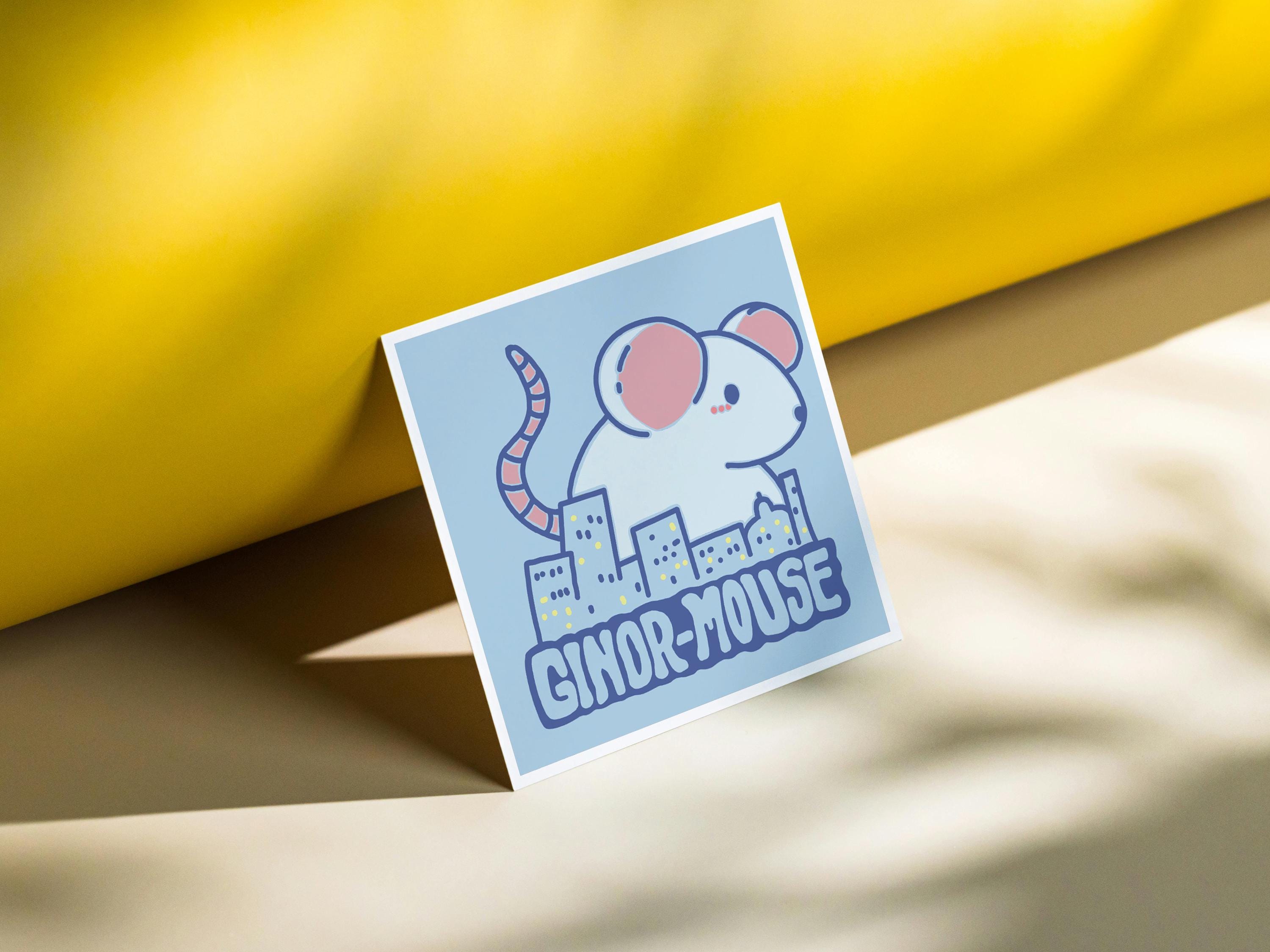 Ginor-Mouse Mini Print