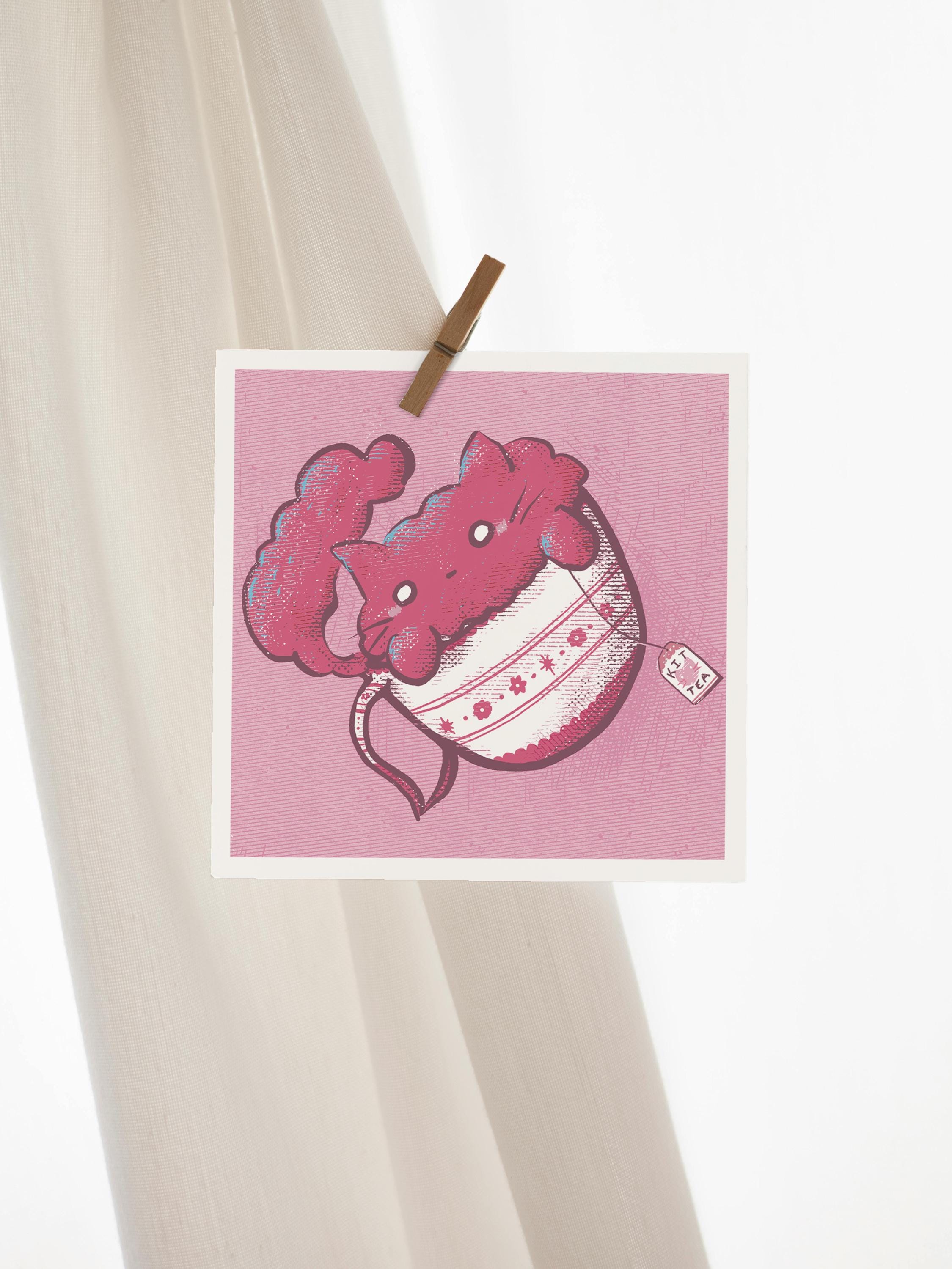 Kit-Tea Mini Print