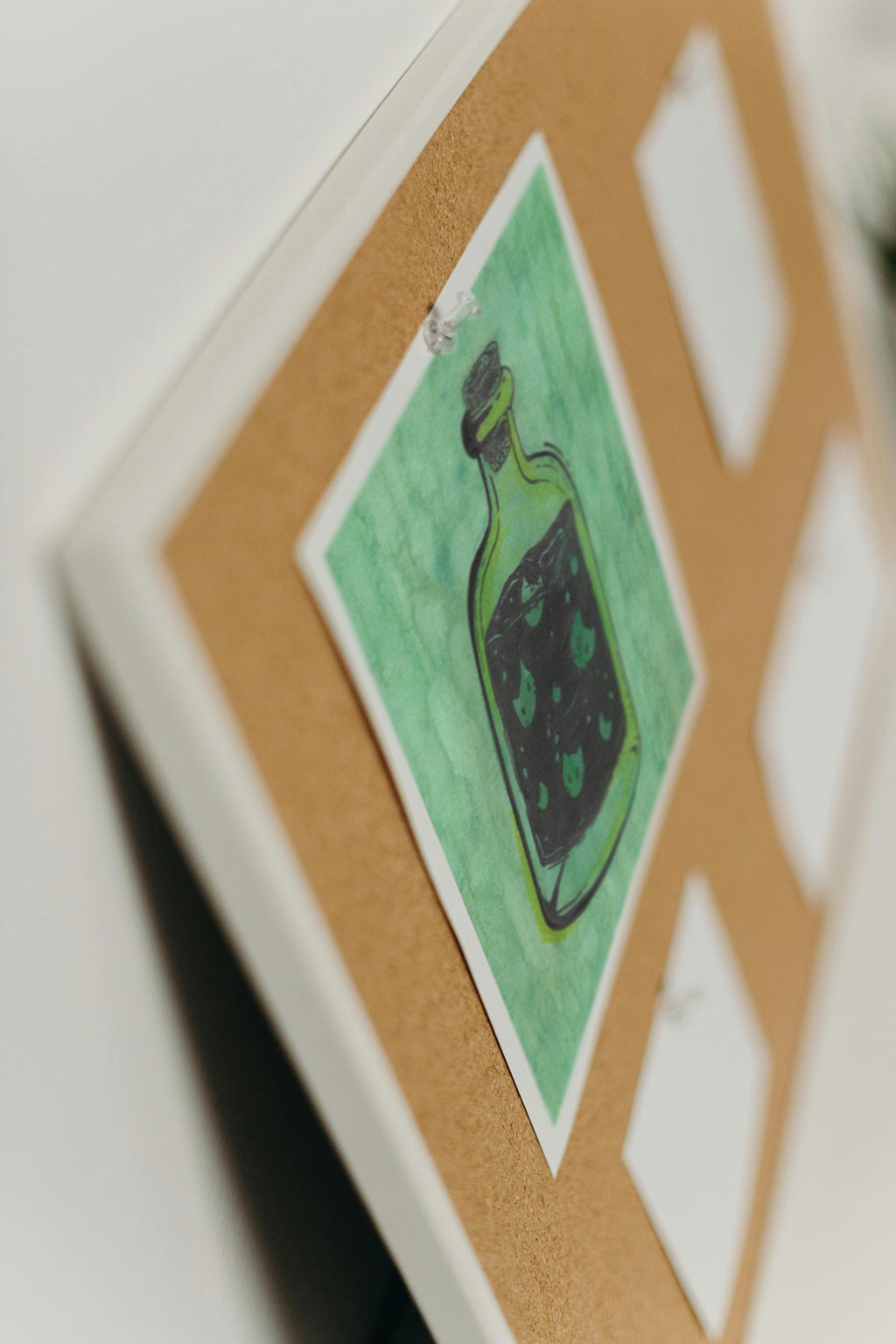 Cat Potion Mini Print