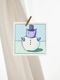 Seasons Cat - Winter - Mini Print