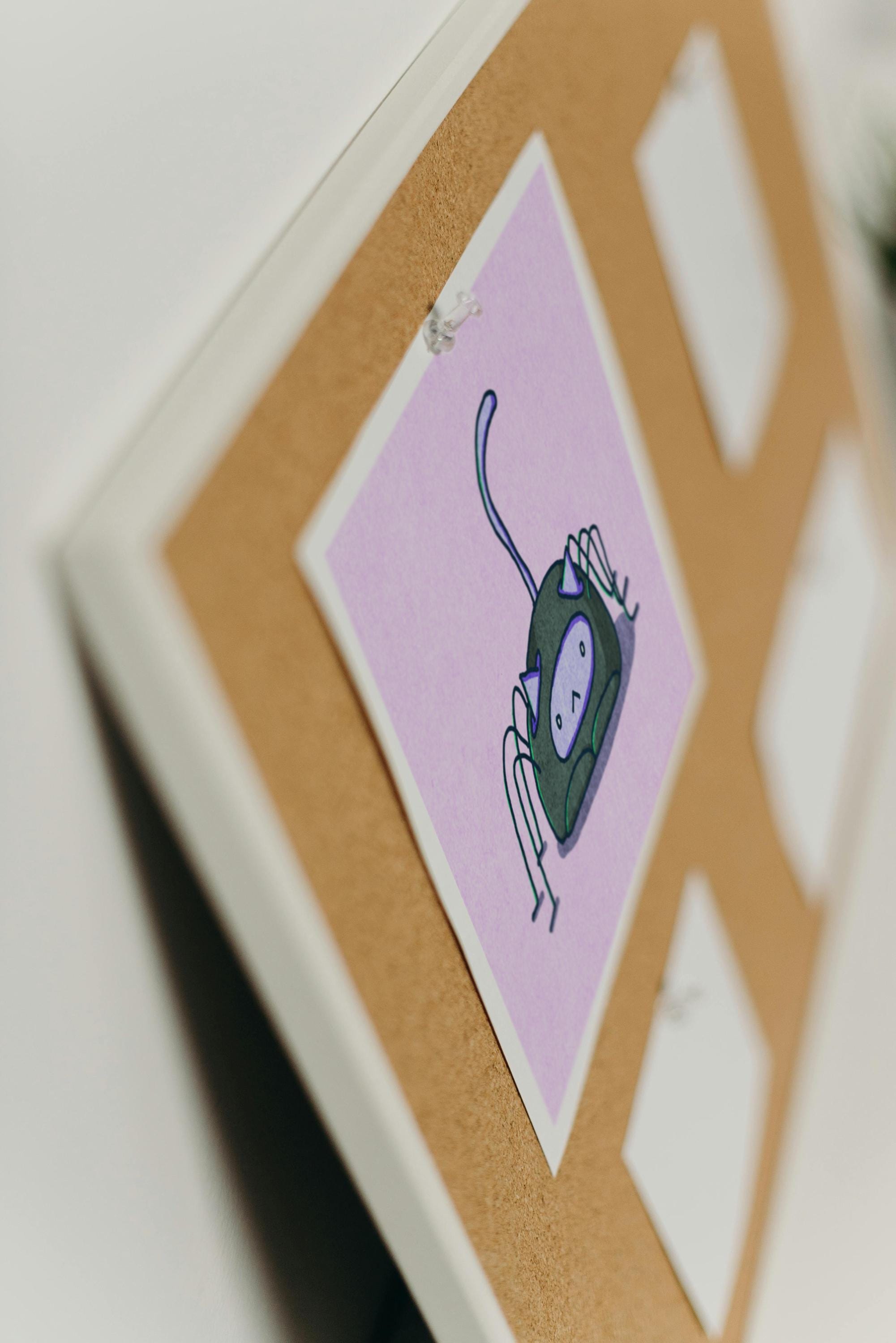 Spooky Cat - Spider - Mini Print