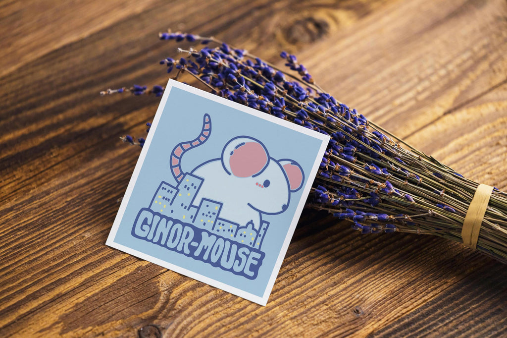 Ginor-Mouse Mini Print