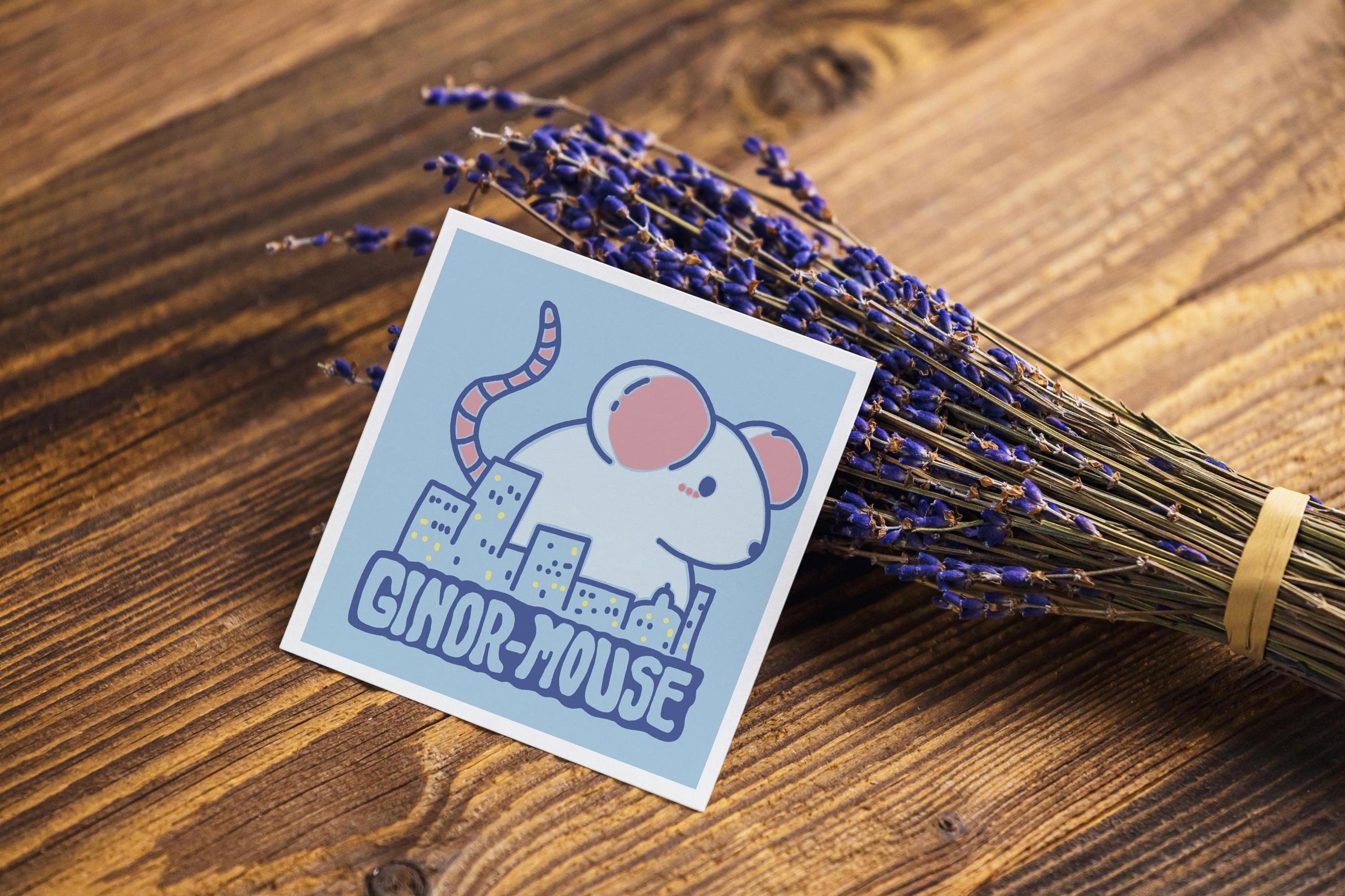 Ginor-Mouse Mini Print