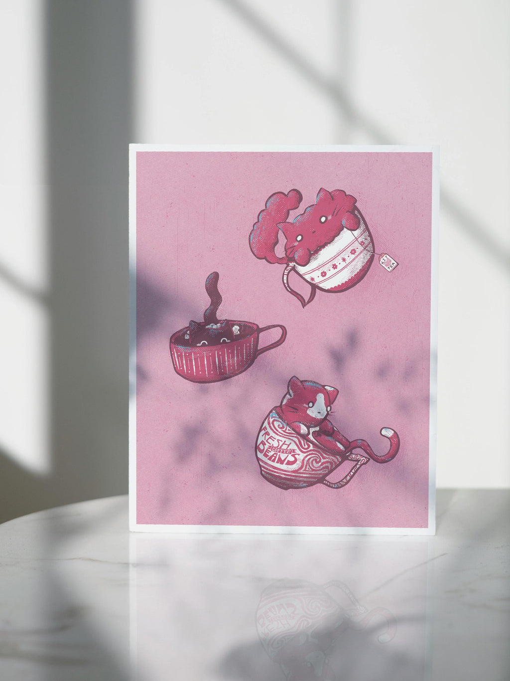 Kit-Teas - Art Print 11x14