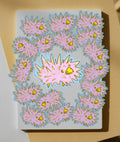 Silly Hedgehog Vinyl Sticker