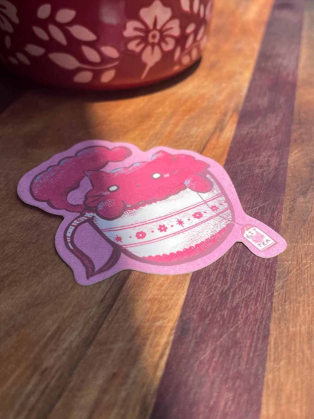 Tea Cup Kit-Tea - Waterproof Sticker