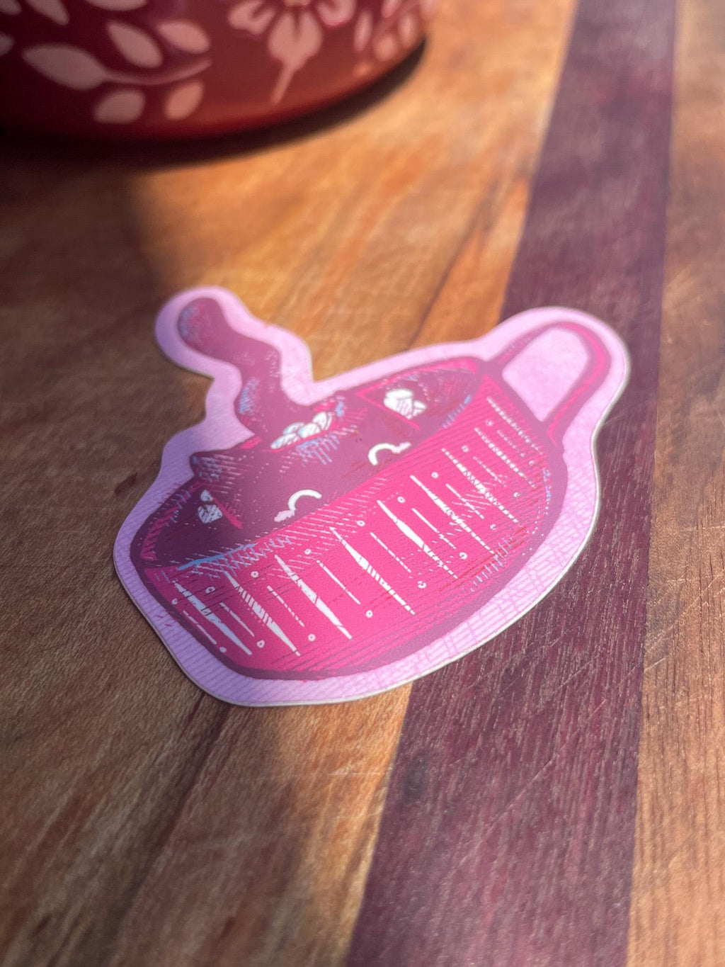 Hot Cocoa Cup Kit-Tea - Waterproof Sticker
