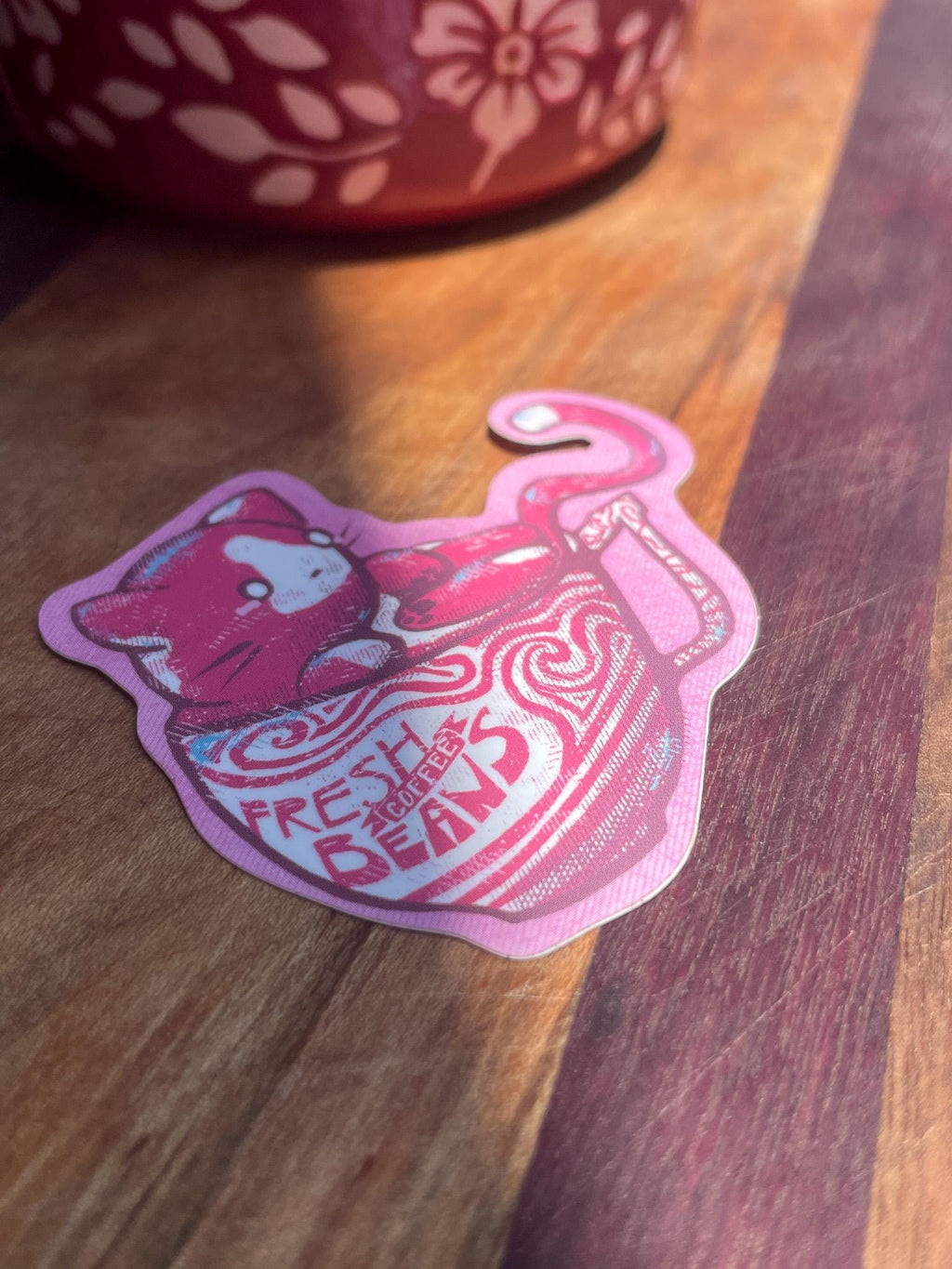 Coffee Cup Kit-Tea - Waterproof Sticker