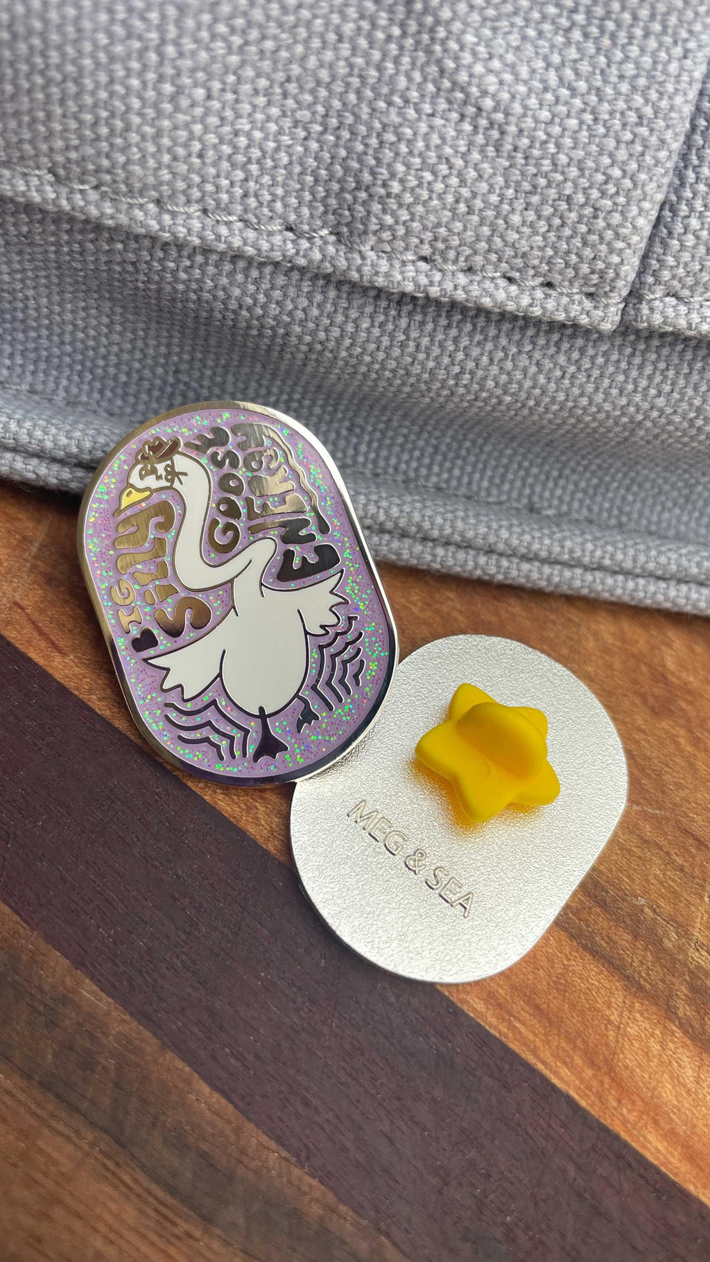 Big Silly Goose Energy - Enamel Pin