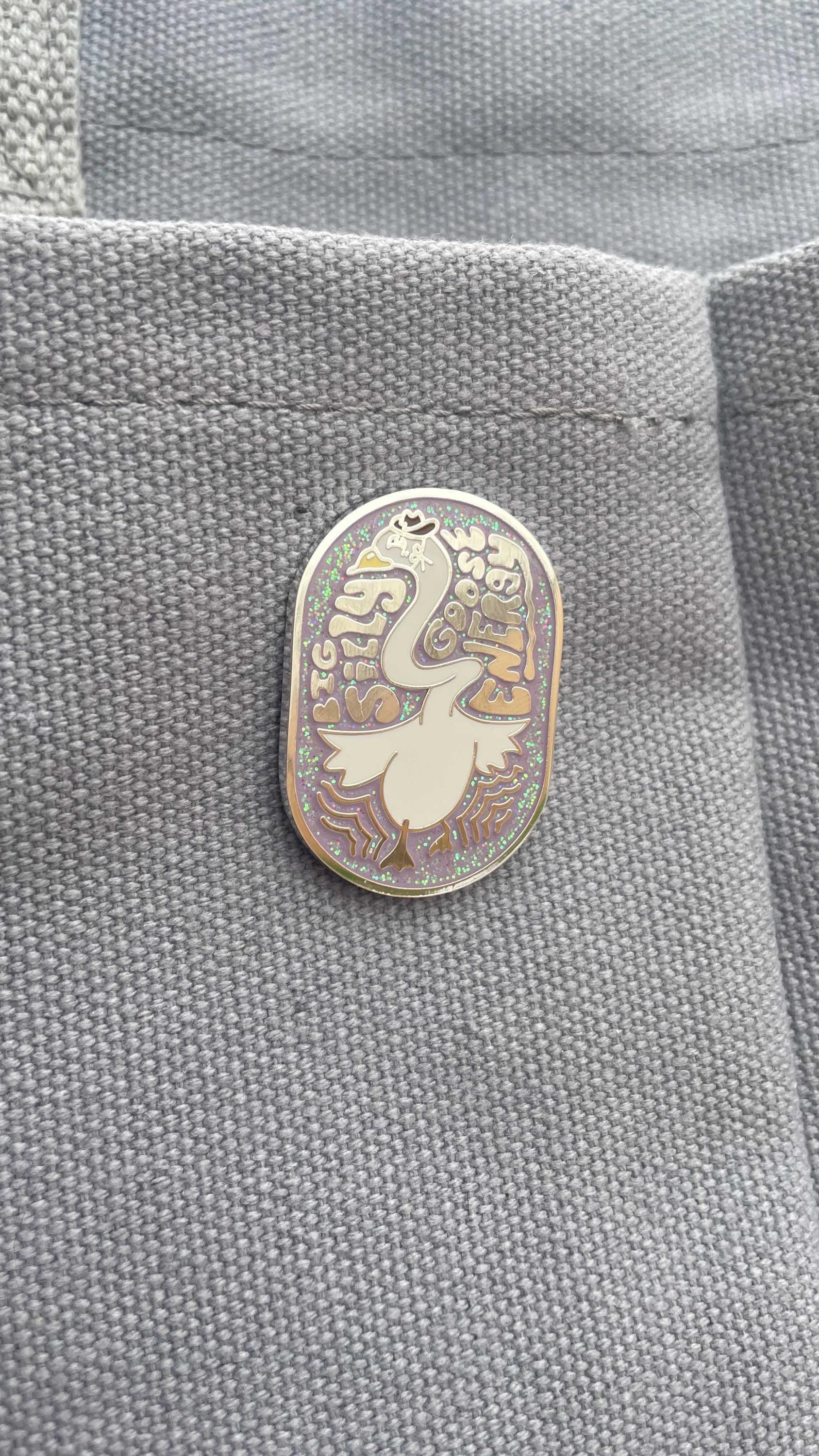 Big Silly Goose Energy - Enamel Pin