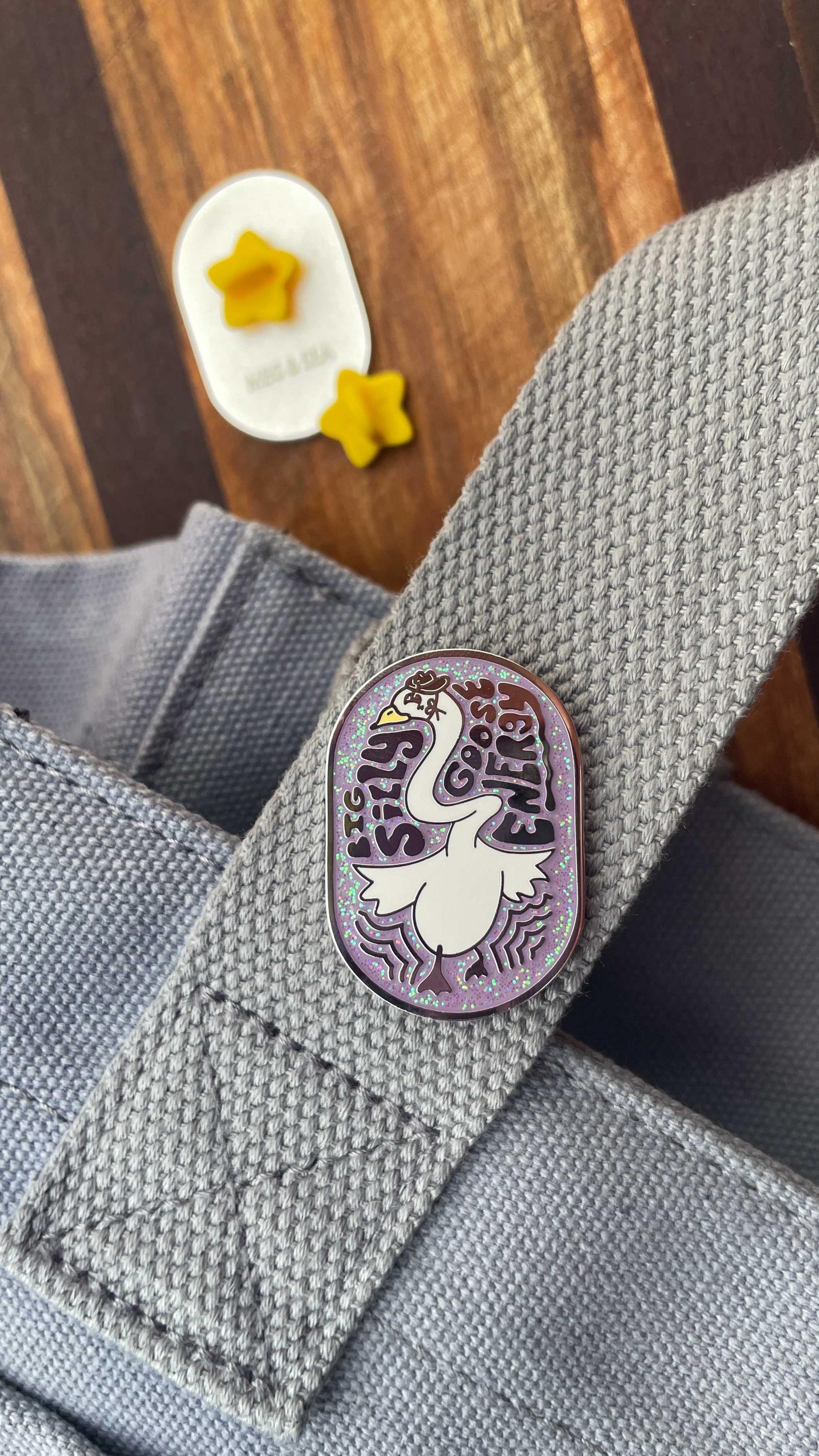 Big Silly Goose Energy - Enamel Pin