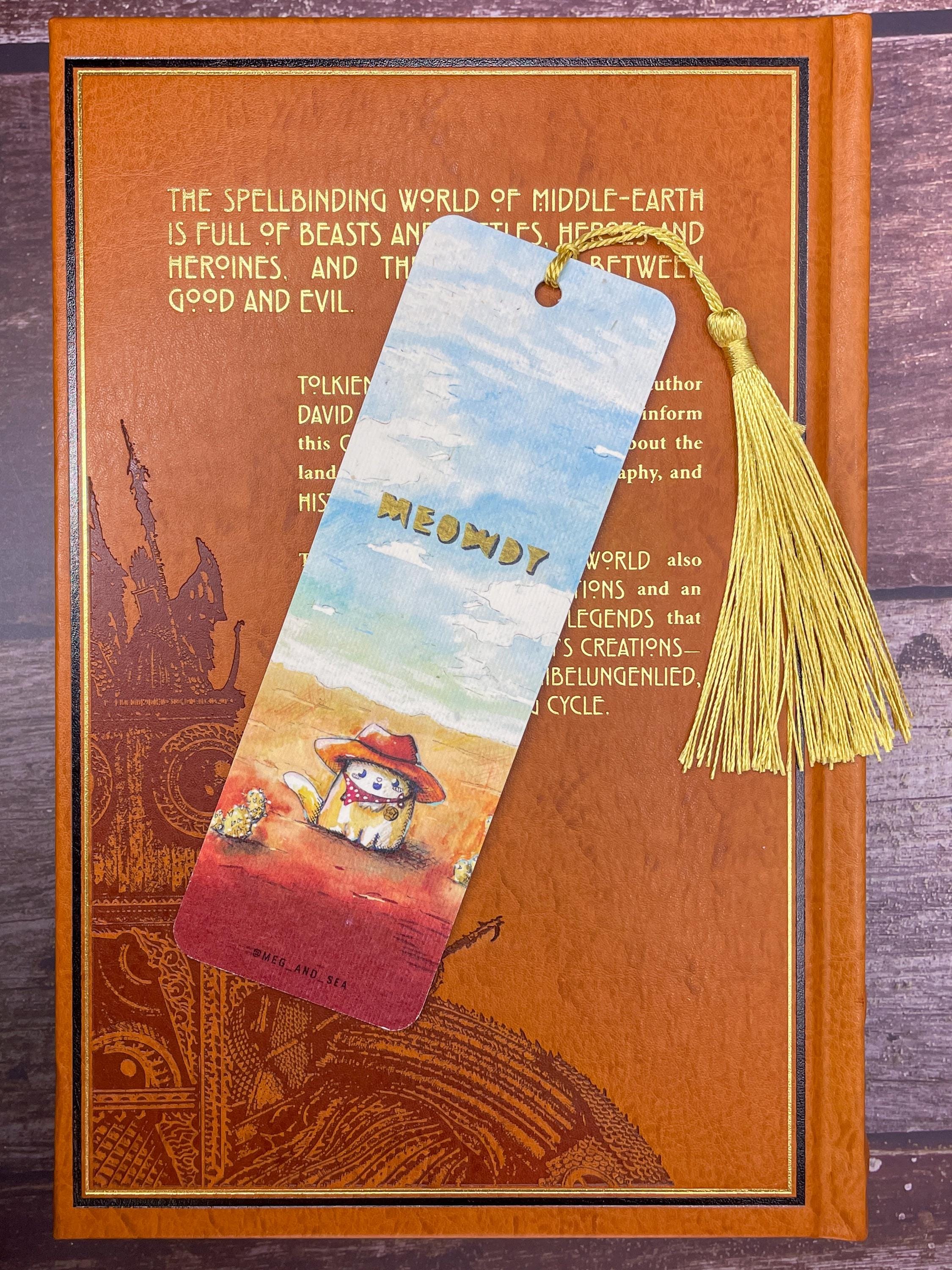Meowdy Cowboy Cat Bookmark