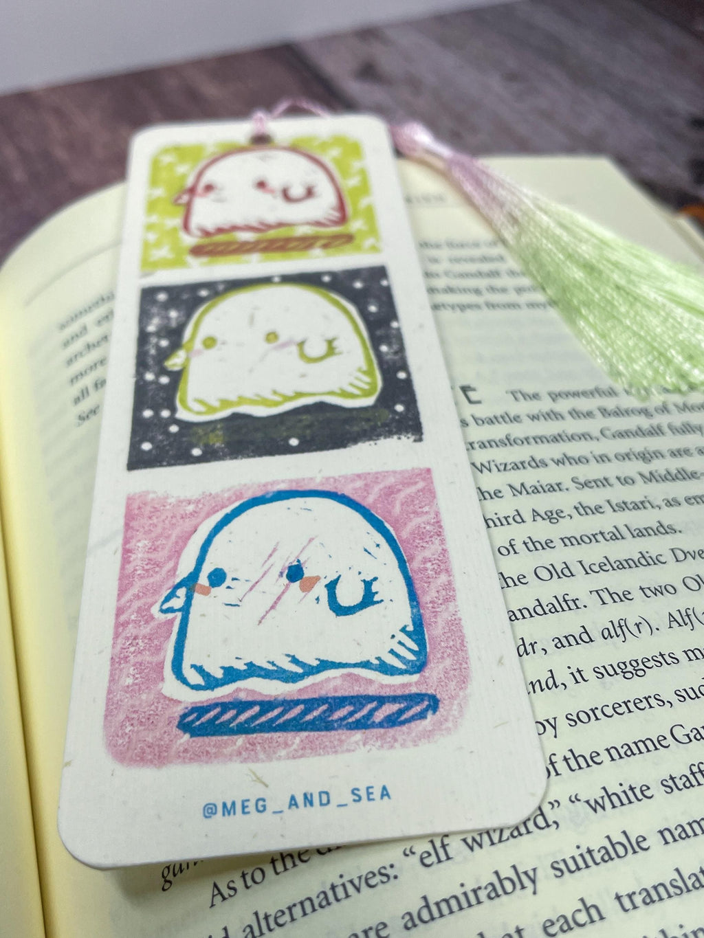 Little Ghosties Bookmark