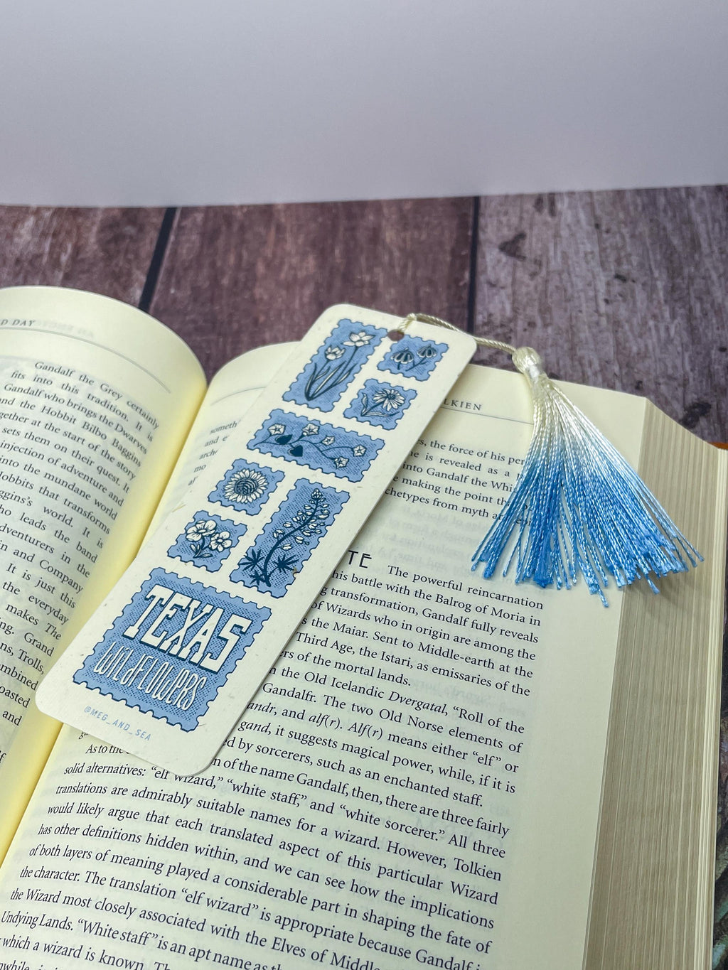 Texas Wildflowers Bookmark
