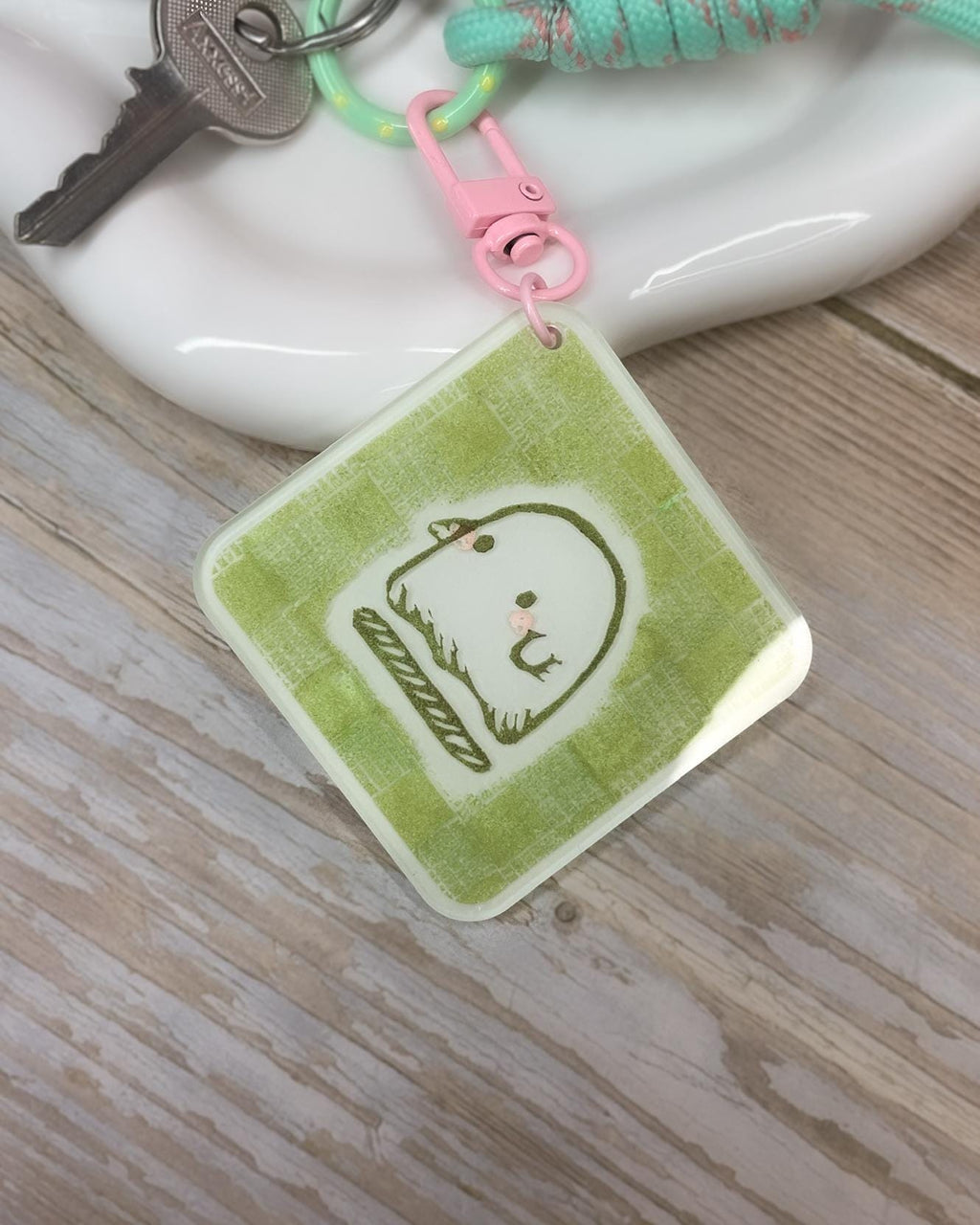 Lil Ghostie - Glow in the Dark Acrylic Keychain