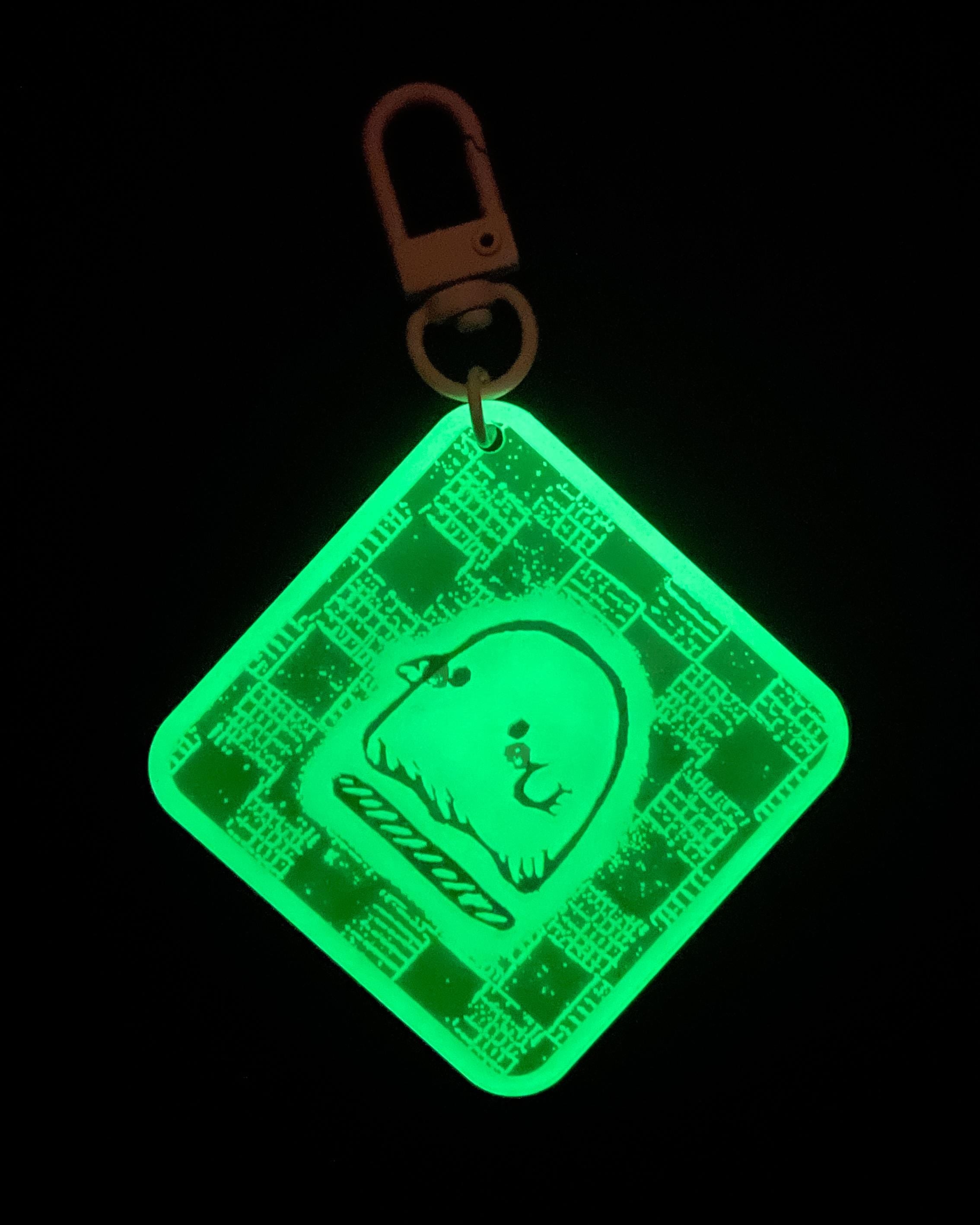 Lil Ghostie - Glow in the Dark Acrylic Keychain