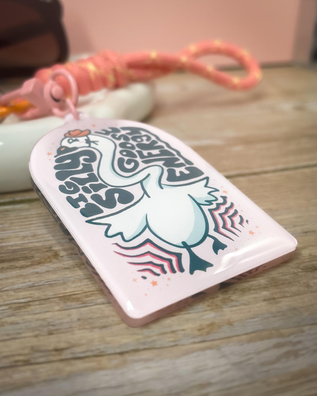 Big Silly Goose Energy - Keychain