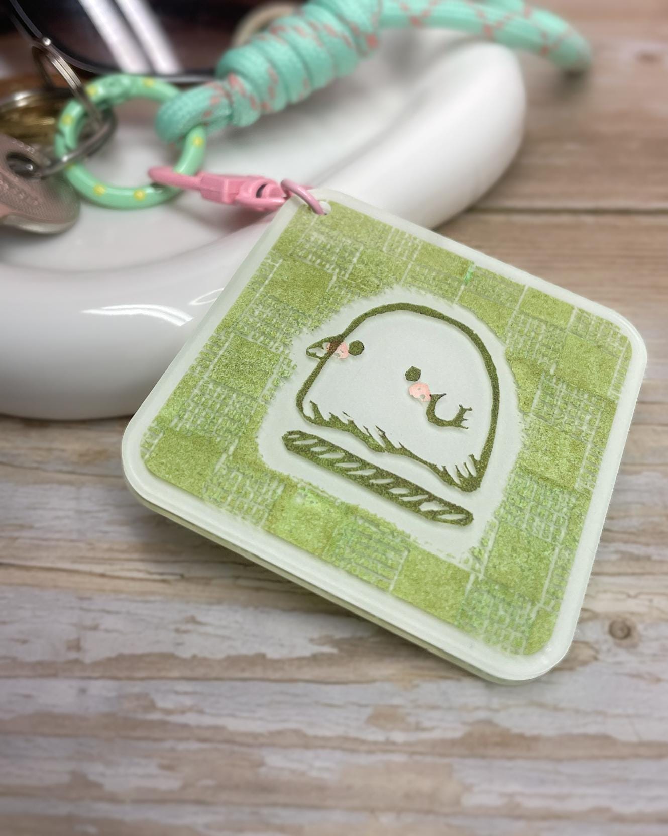 Lil Ghostie - Glow in the Dark Acrylic Keychain
