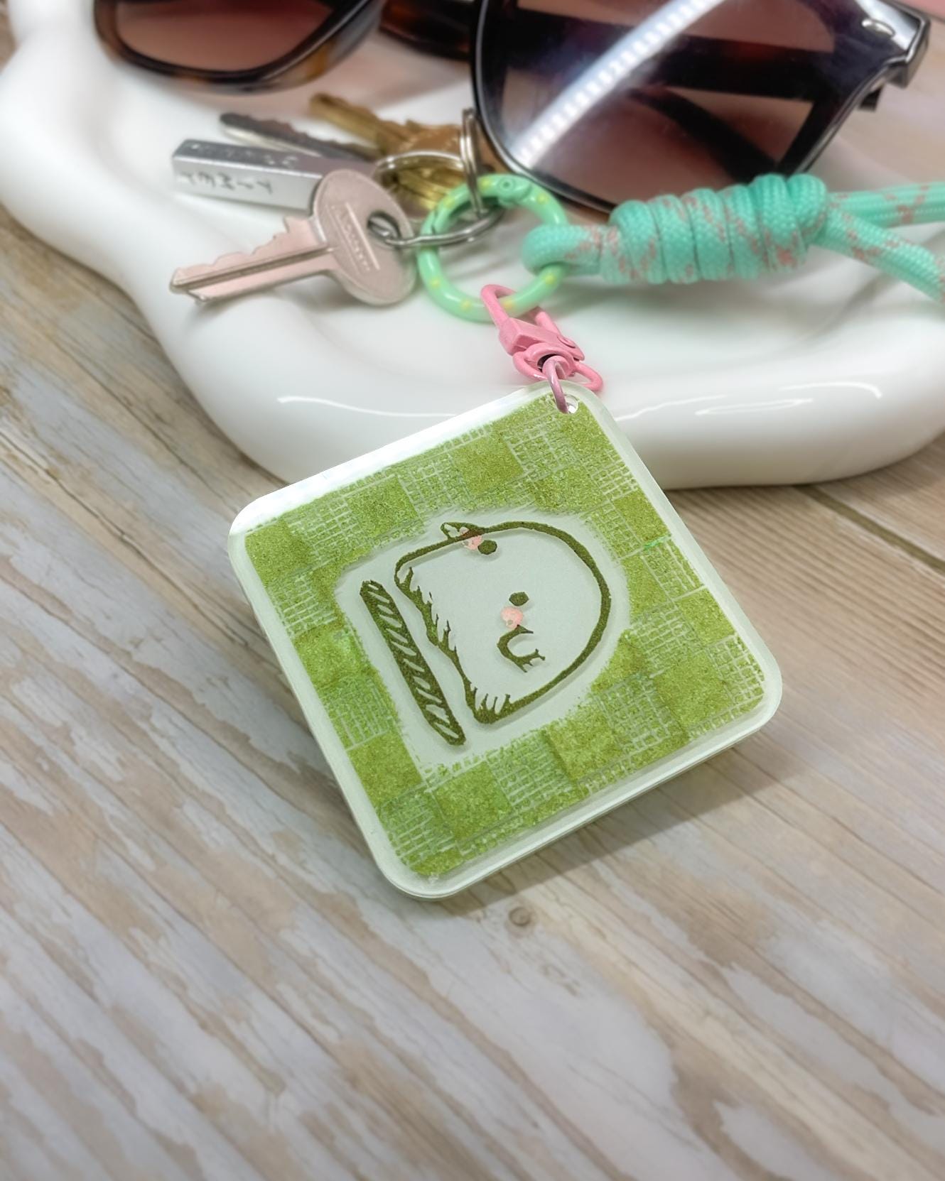 Lil Ghostie - Glow in the Dark Acrylic Keychain