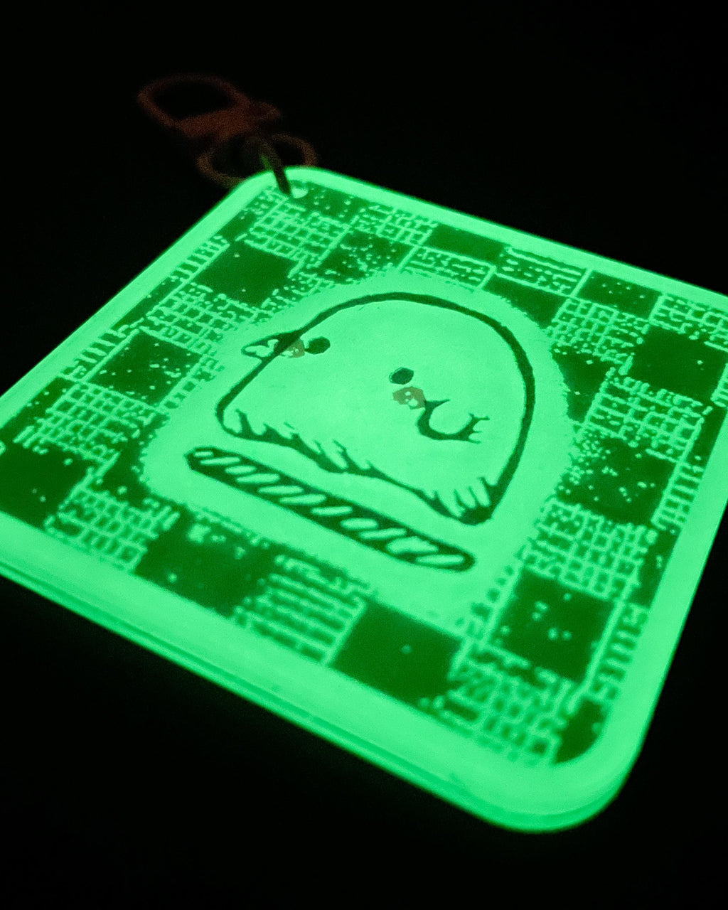 Lil Ghostie - Glow in the Dark Acrylic Keychain