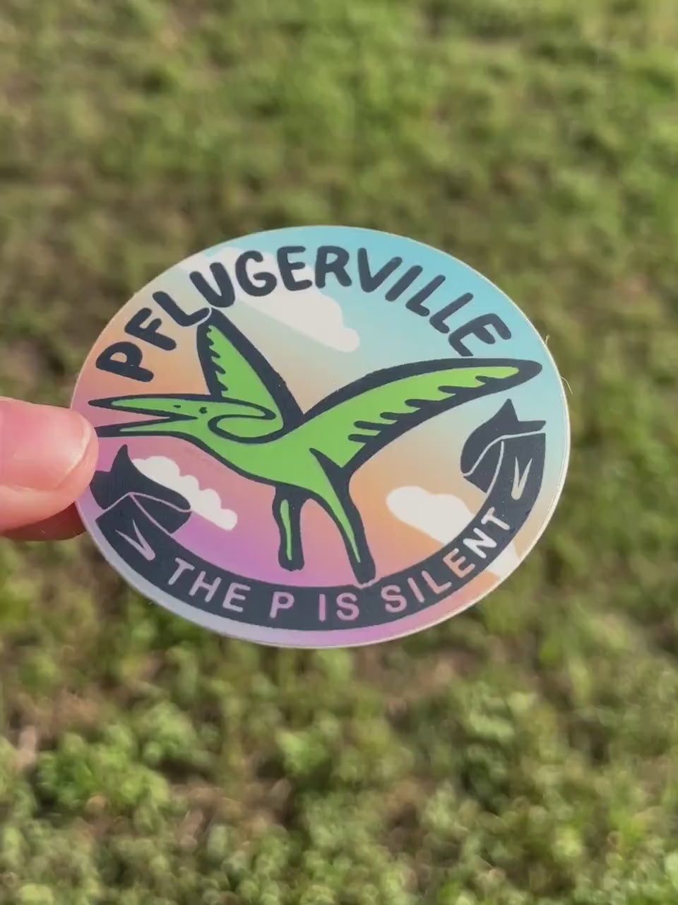 Pflugerville Texas Sticker