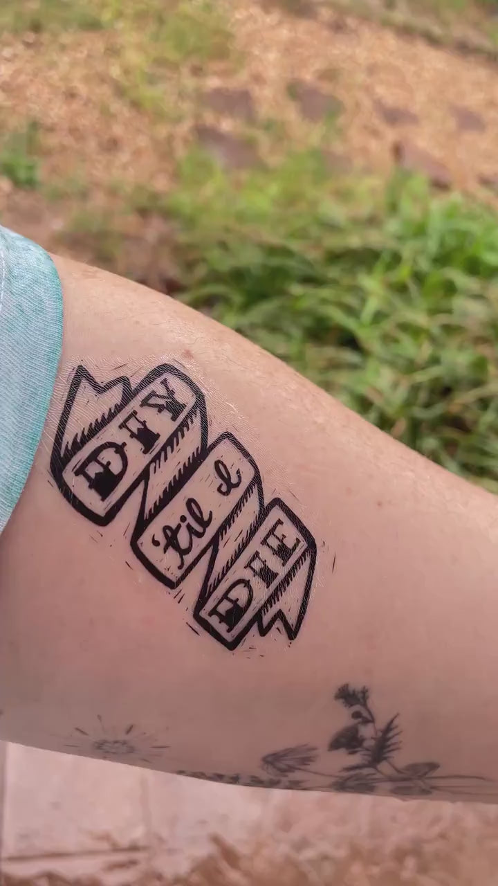 Little Craft Fest Temporary Tattoos